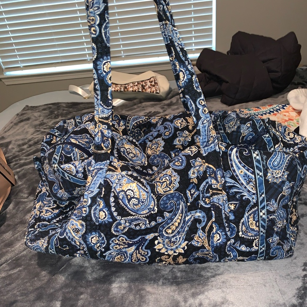 Vera Bradley large duffel tote bag